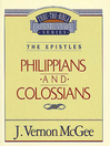 Thru the Bible Volume, 48 (eBook): The Epistles (Philippians / Colossians)